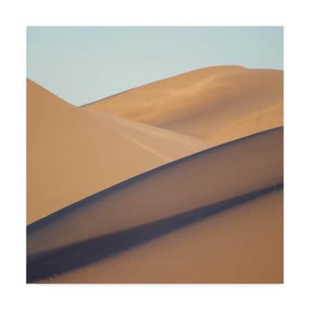 American School 'Death Valley Dunes' Canvas Art,35x35